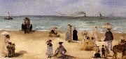 Edgar Degas Beach Scene USA oil painting artist